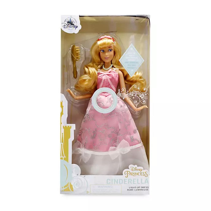 Cinderella Premium Doll with Light-Up Dress 11''