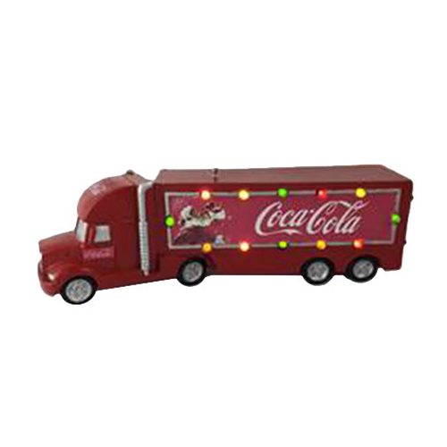 Coca-Cola Light-Up Truck 5-Inch Ornament - Kurt S. Adler