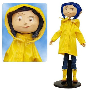 Coraline Raincoat Bendy Doll - NECA