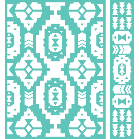 Cricut® 5x7 Embossing Folder & Border, Pueblo