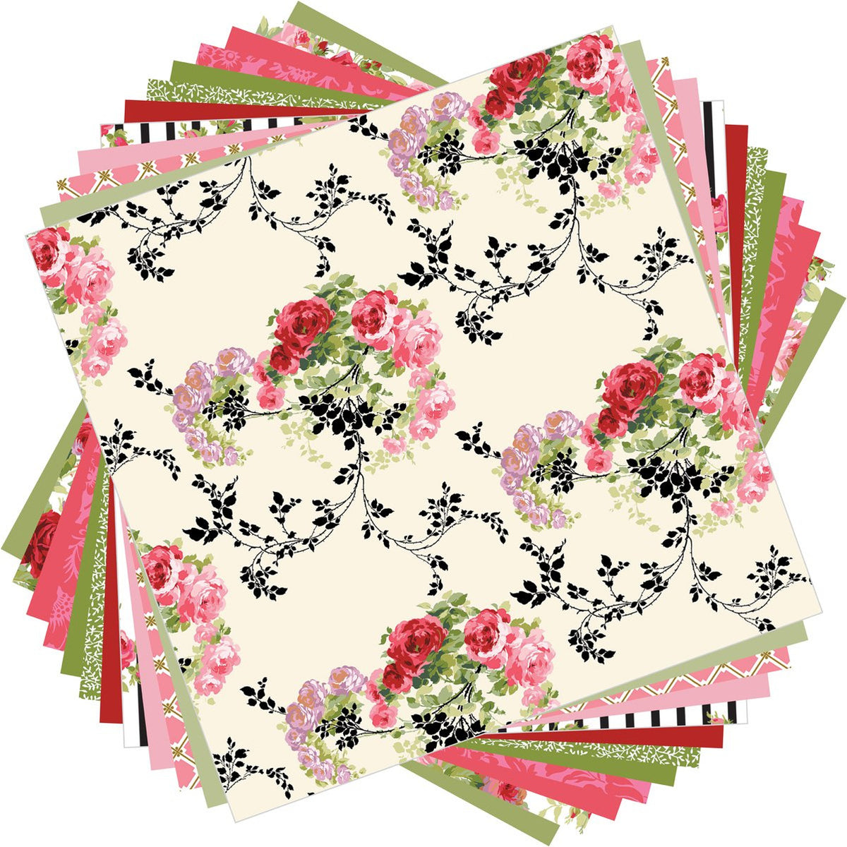 Cricut® Anna Griffin Deluxe Paper - Rose Medley