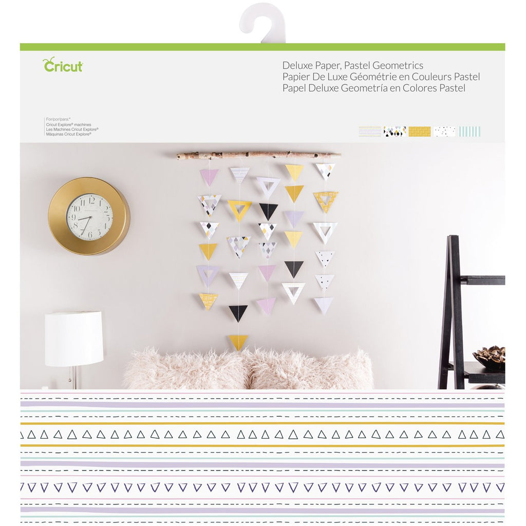 Cricut® Deluxe Paper - Pastel Geometric