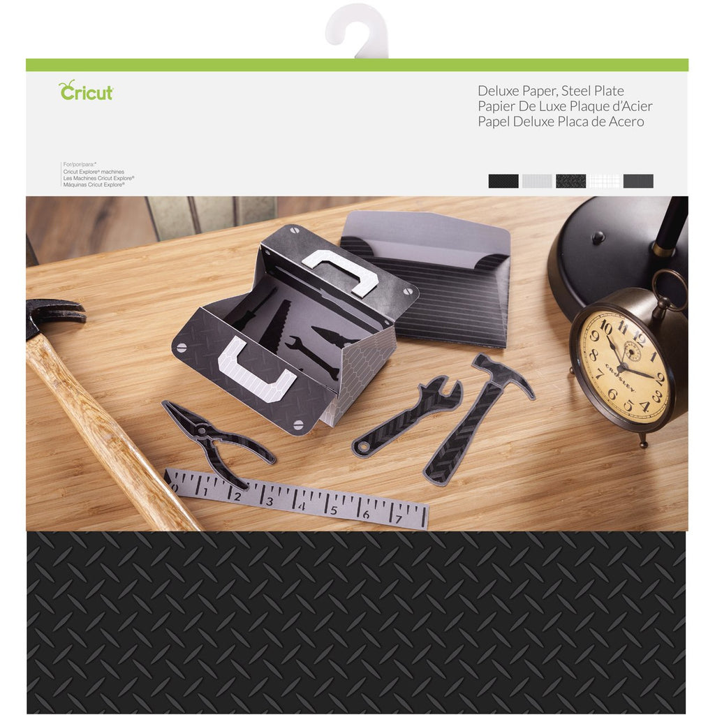 Cricut® Deluxe Paper - Steel Plate