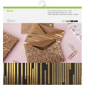 Cricut® Foil Embossed Paper - Gold/Black