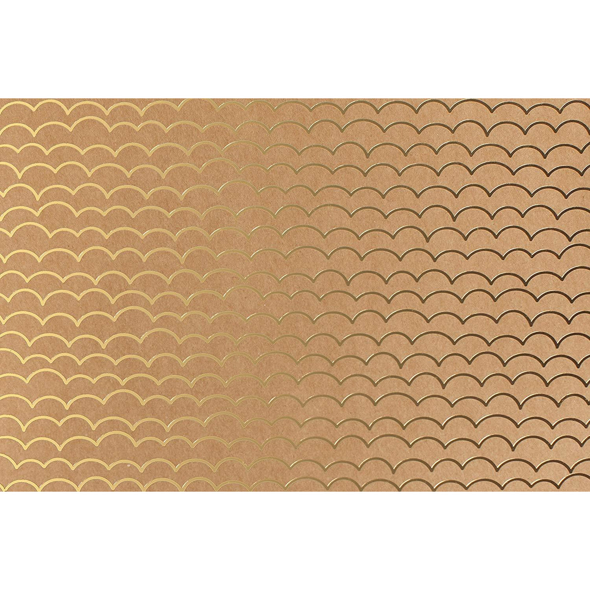 Cricut® Foil Embossed Paper - Gold/Kraft