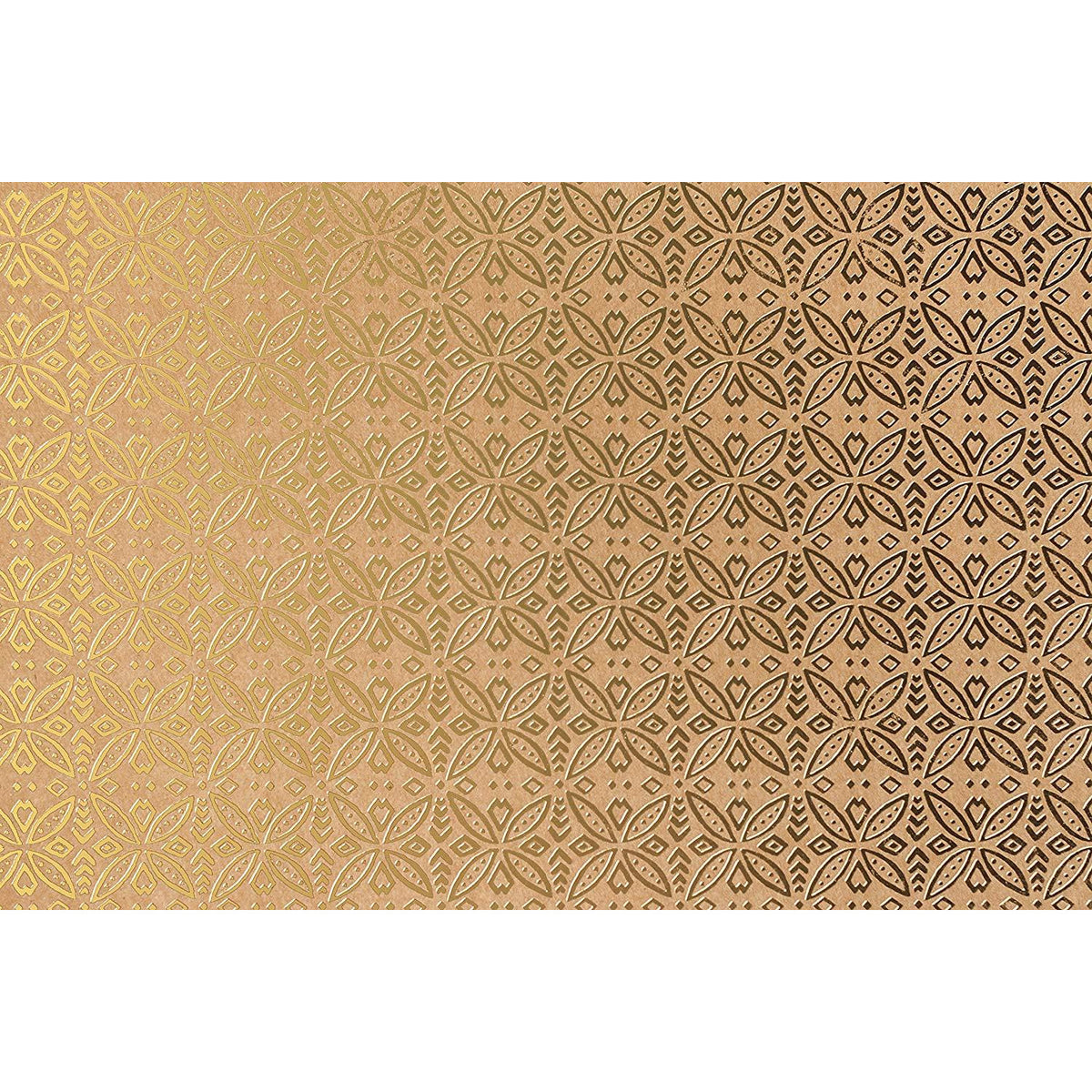 Cricut® Foil Embossed Paper - Gold/Kraft