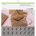 Cricut® Foil Embossed Paper - Silver/Black