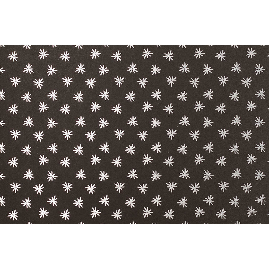 Cricut® Foil Embossed Paper - Silver/Black
