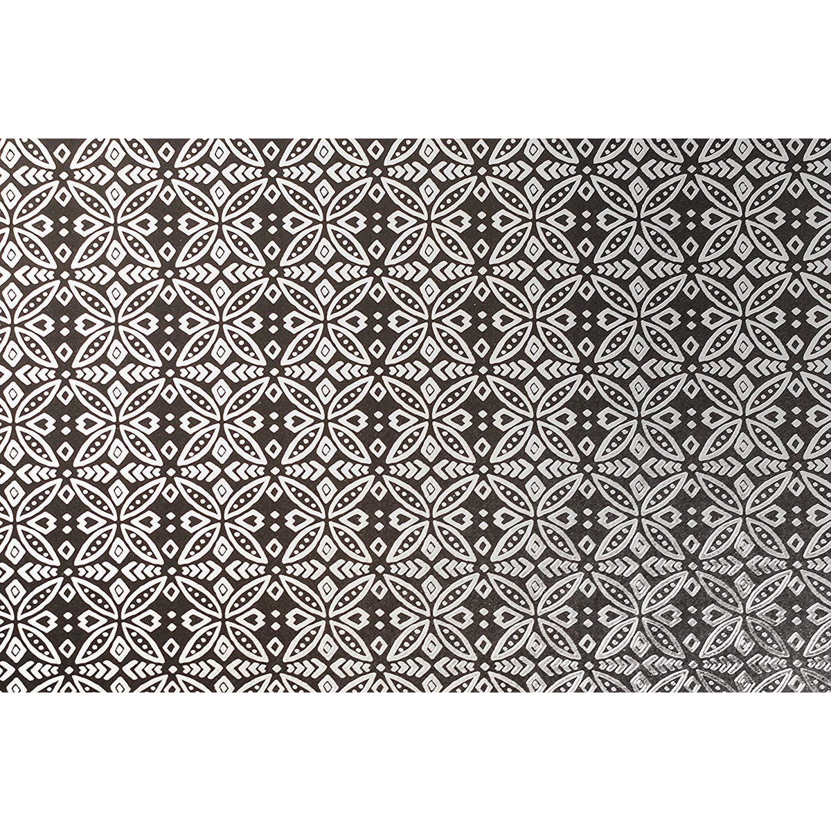 Cricut® Foil Embossed Paper - Silver/Black