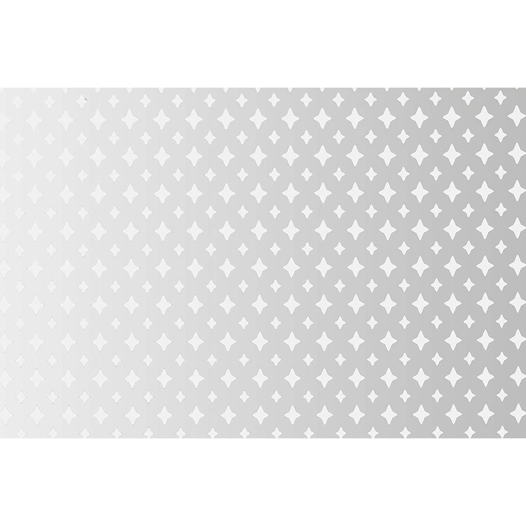 Cricut® Foil Embossed Paper - Silver/White