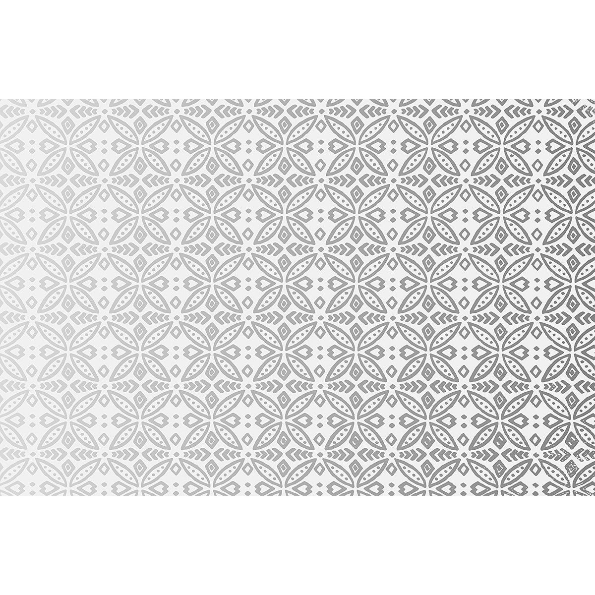 Cricut® Foil Embossed Paper - Silver/White