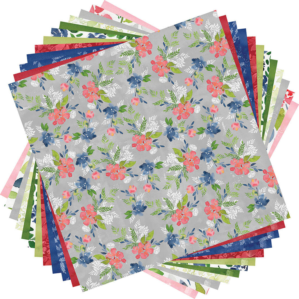 Cricut® Natalie Malan Deluxe Paper Brushed Bouquet