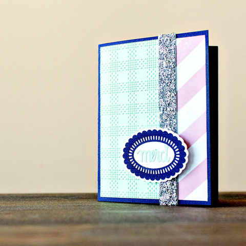 Cuttlebug™ 5x7 Kitchen Weave Embossing Folder