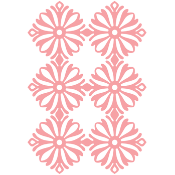 Cuttlebug™ Cut & Emboss Dies, A2 Flower Layer