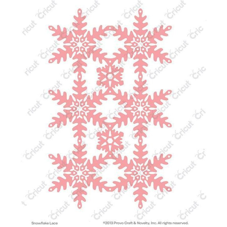 Cuttlebug™ Cut & Emboss Dies, A2 Snowflake Lace