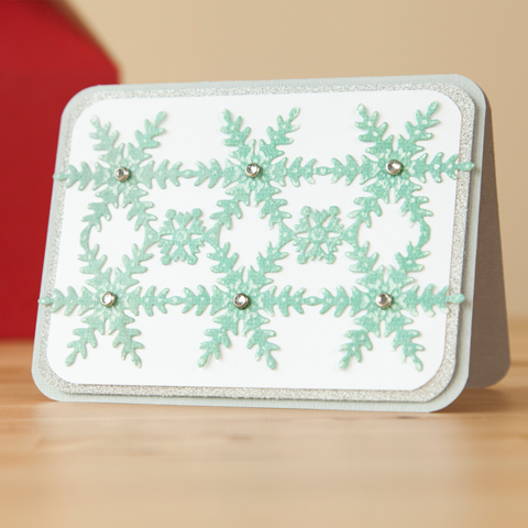 Cuttlebug™ Cut & Emboss Dies, A2 Snowflake Lace