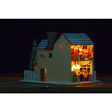 Happy Christmas Eve DIY Miniature Dollhouse