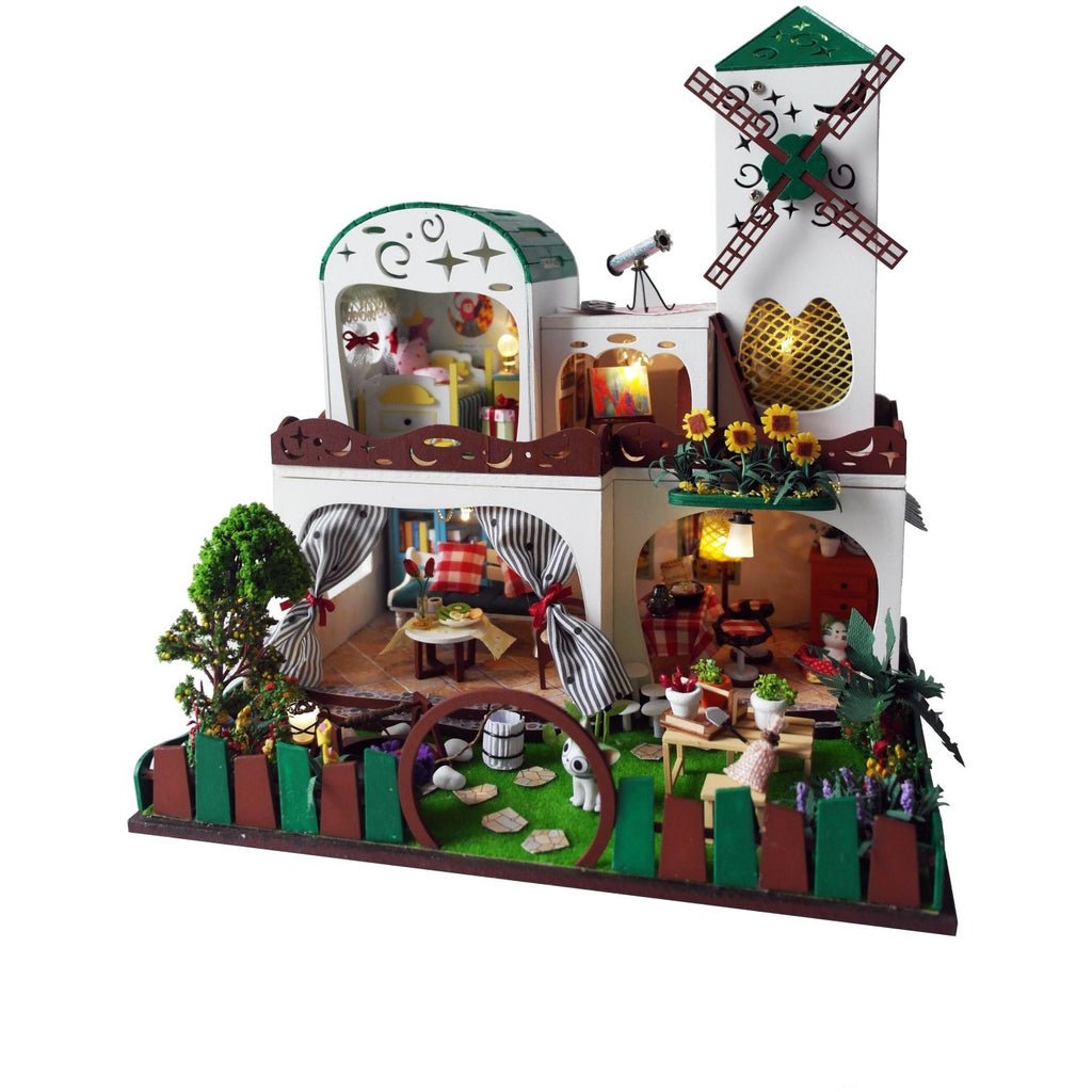 Cyan West Bank DIY Miniature Dollhouse