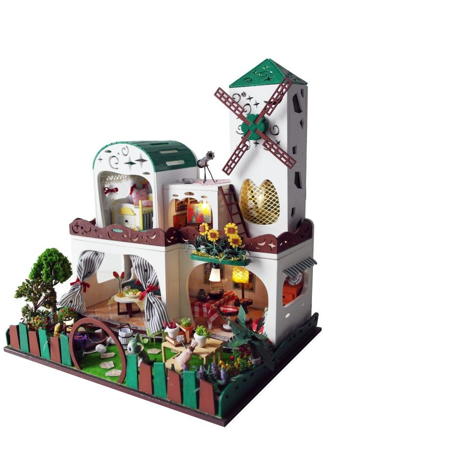Cyan West Bank DIY Miniature Dollhouse