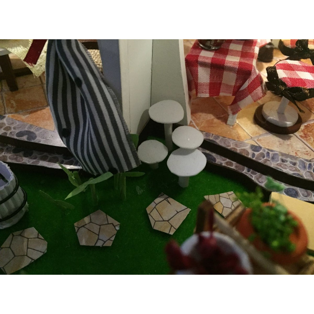 Cyan West Bank DIY Miniature Dollhouse