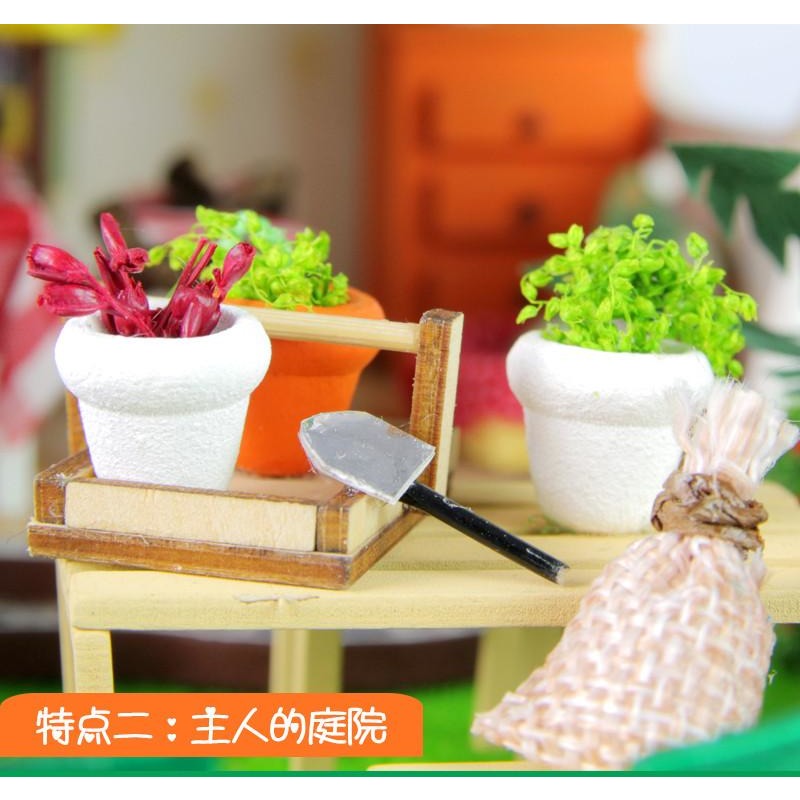 Cyan West Bank DIY Miniature Dollhouse