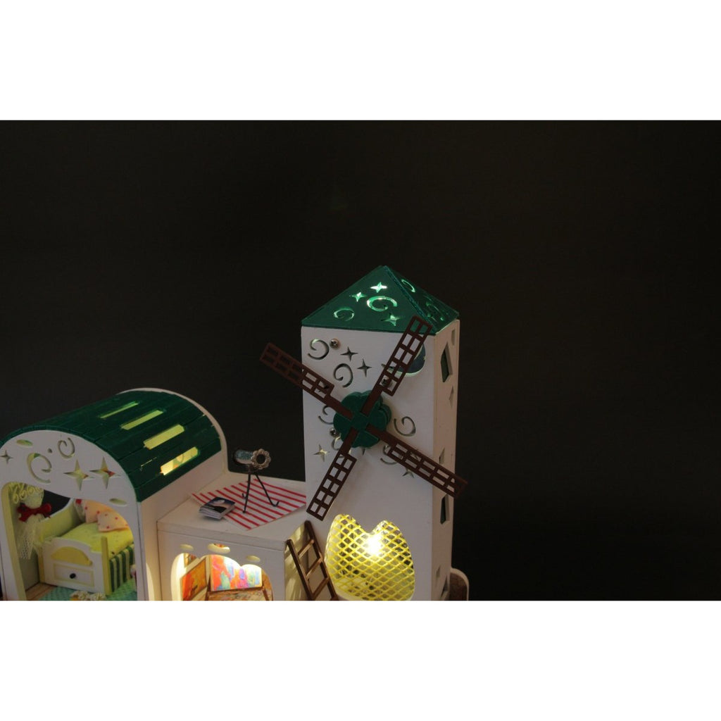 Cyan West Bank DIY Miniature Dollhouse