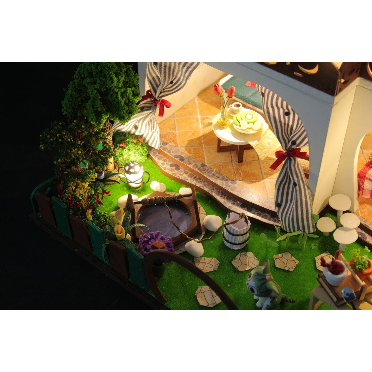 Cyan West Bank DIY Miniature Dollhouse