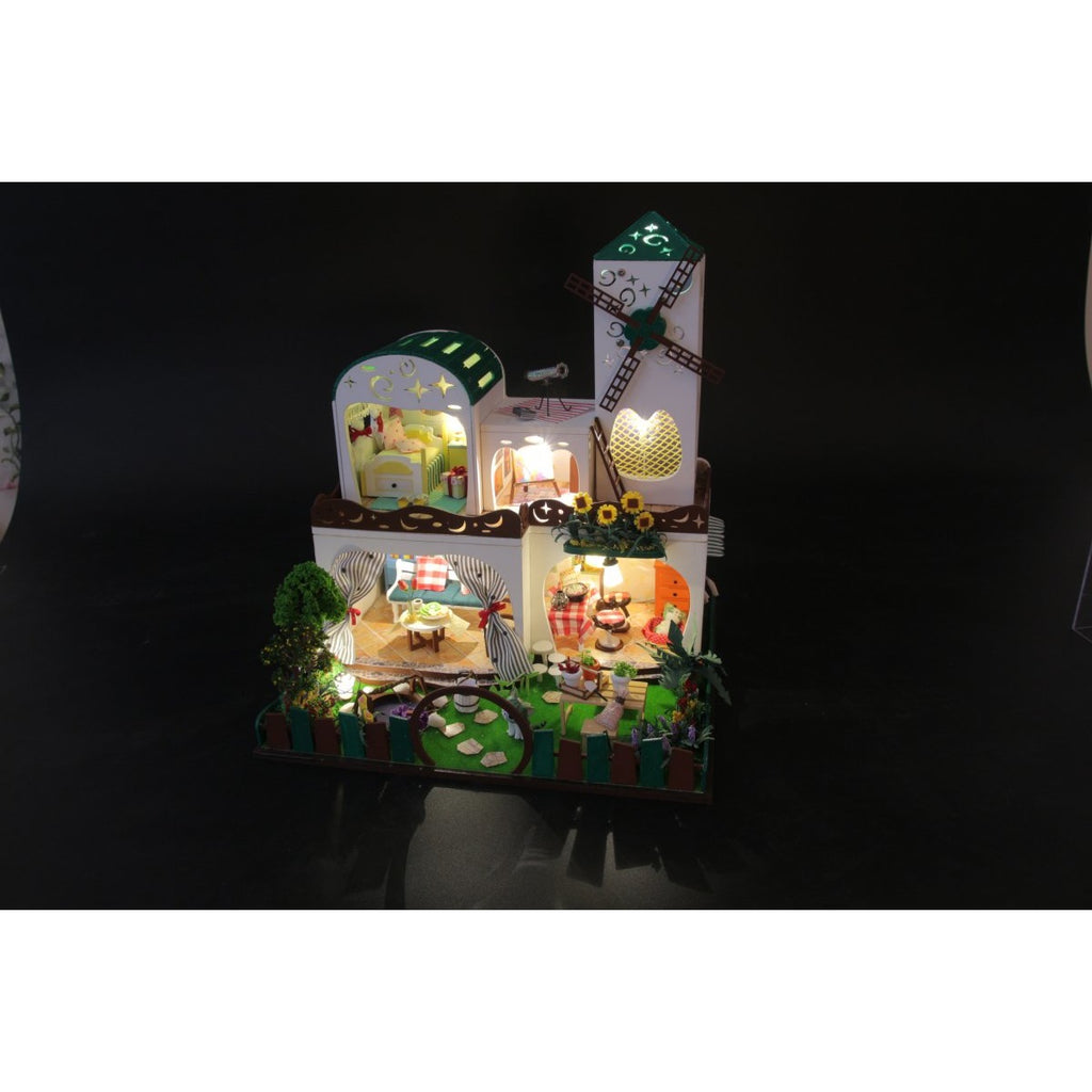 Cyan West Bank DIY Miniature Dollhouse