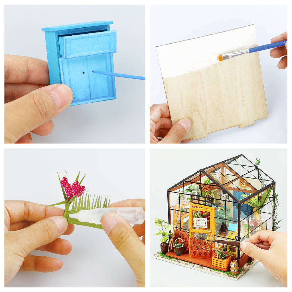 Kathy's Green House DIY Small Dollhouse