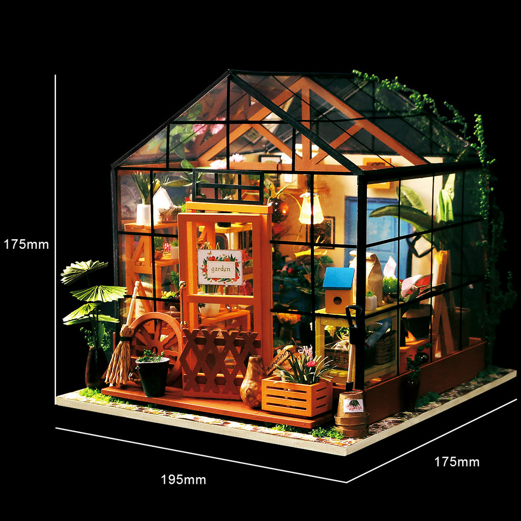 Kathy's Green House DIY Small Dollhouse