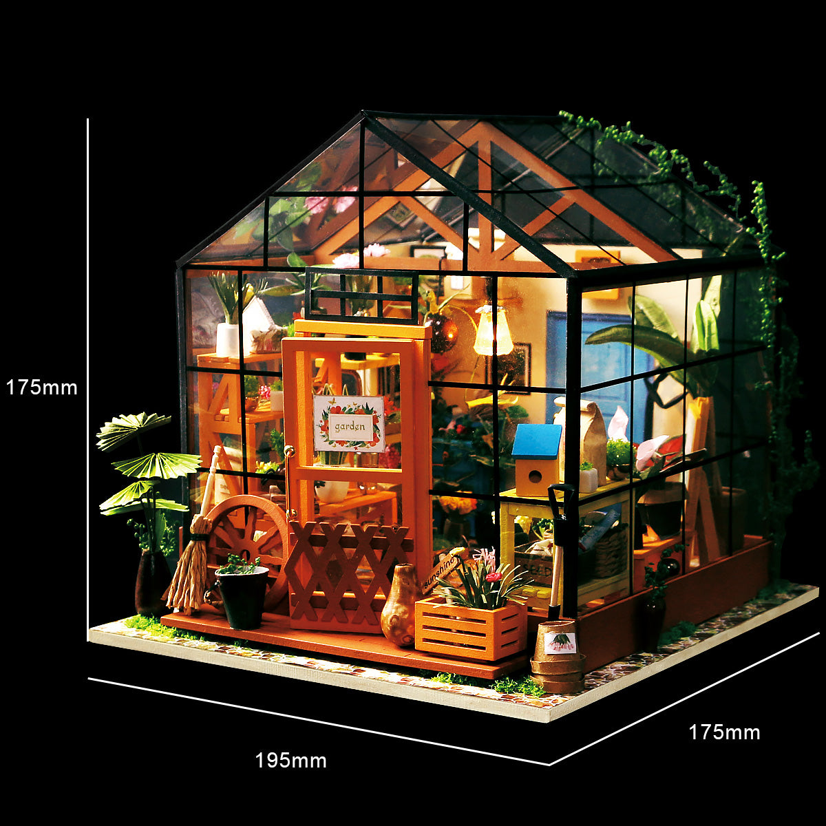 Kathy's Green House DIY Small Dollhouse