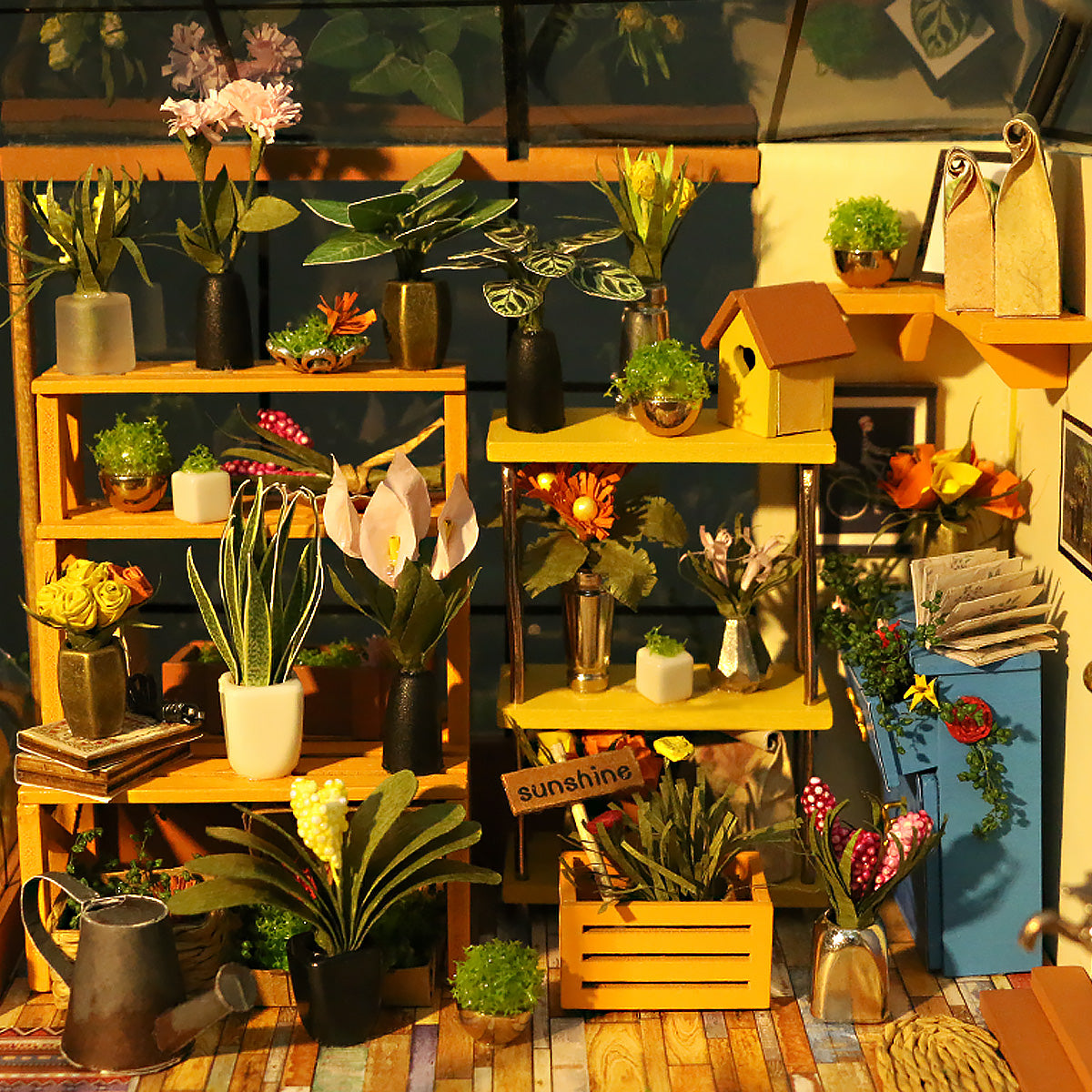 Kathy's Green House DIY Small Dollhouse