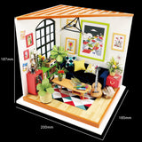 Locus's Sitting Room DIY Small Dollhouse