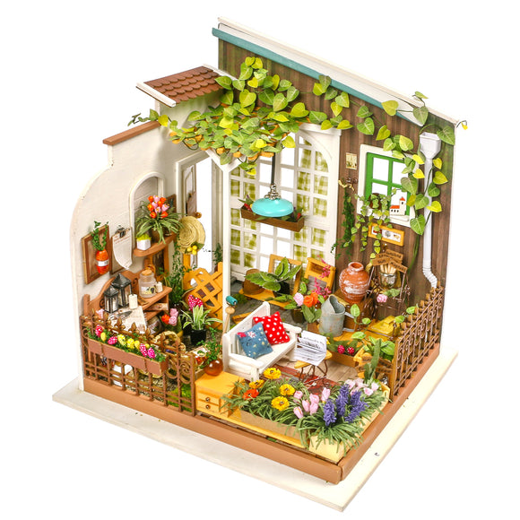 Miller's Flower House DIY Small Dollhouse