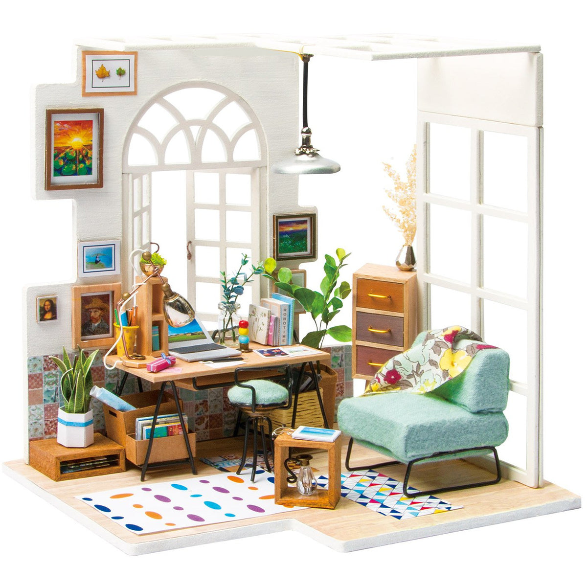 SOHO Time  DIY Small Dollhouse