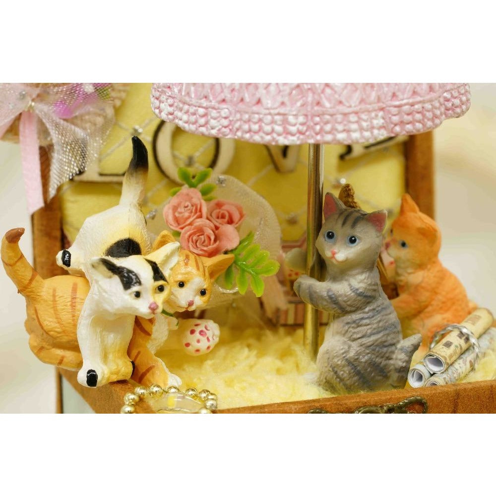 Candy Cat DIY Small Dollhouse