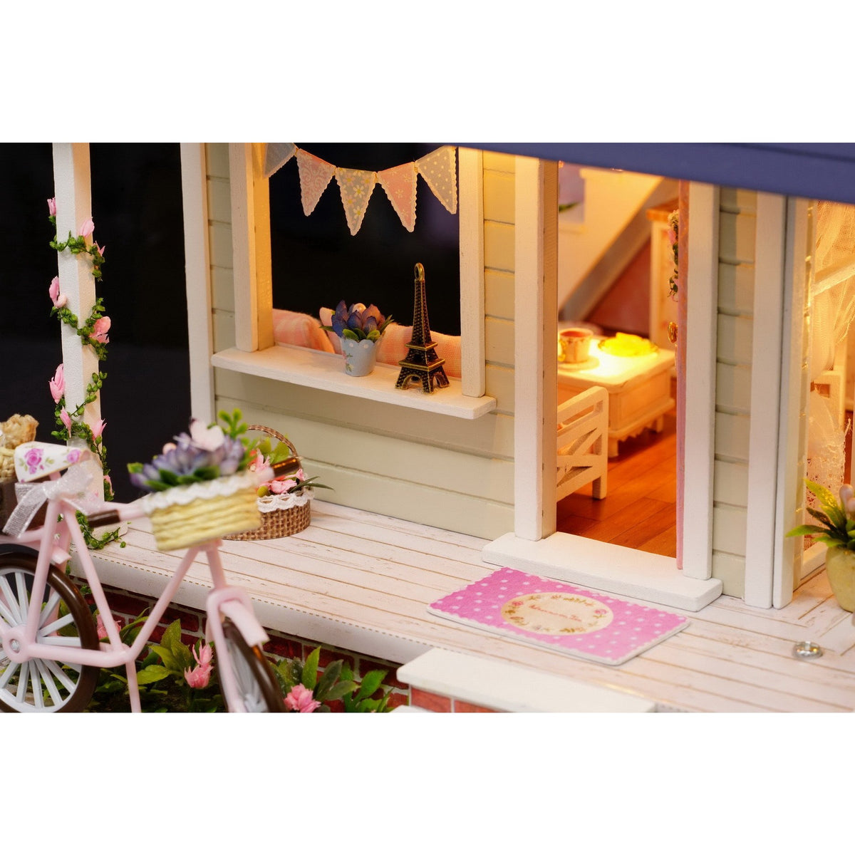 Bicycle Angel DIY Large Dollhouse