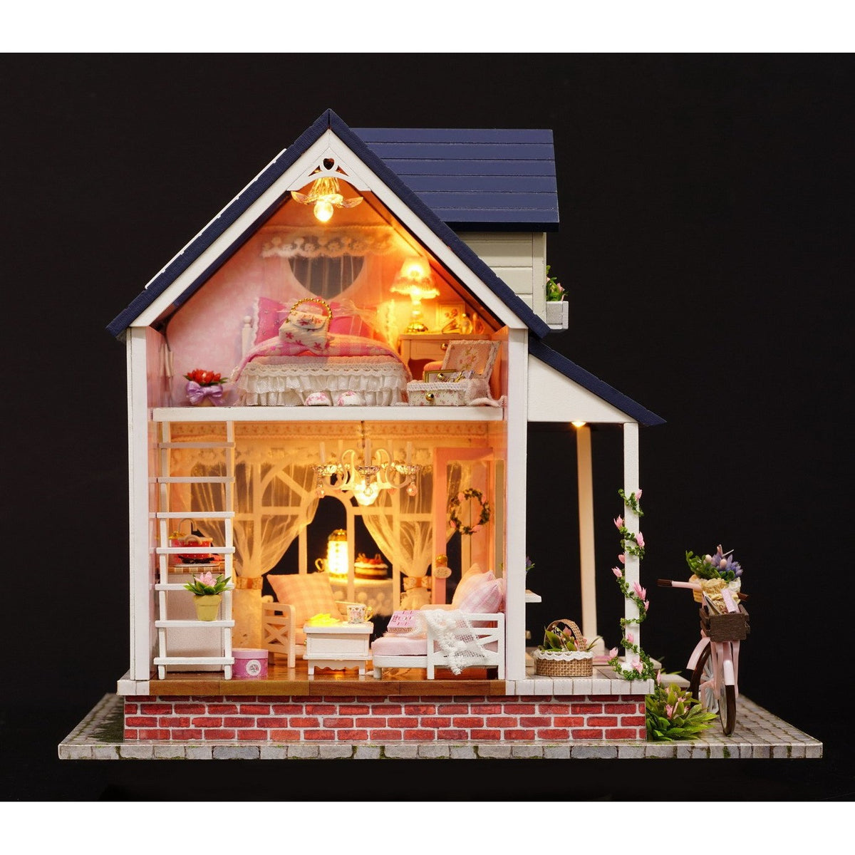 Bicycle Angel DIY Large Dollhouse