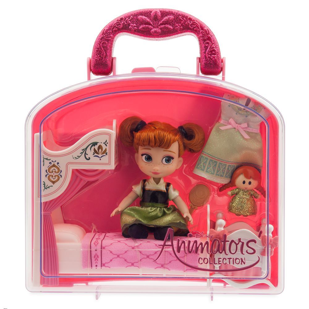 Disney Animators Collection Anna Mini Doll Play Set