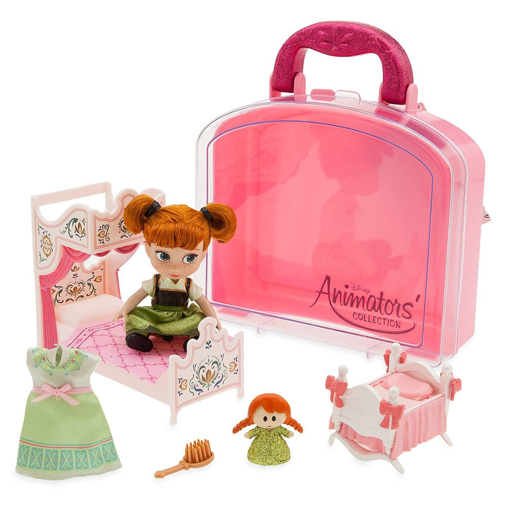 Disney Animators Collection Anna Mini Doll Play Set