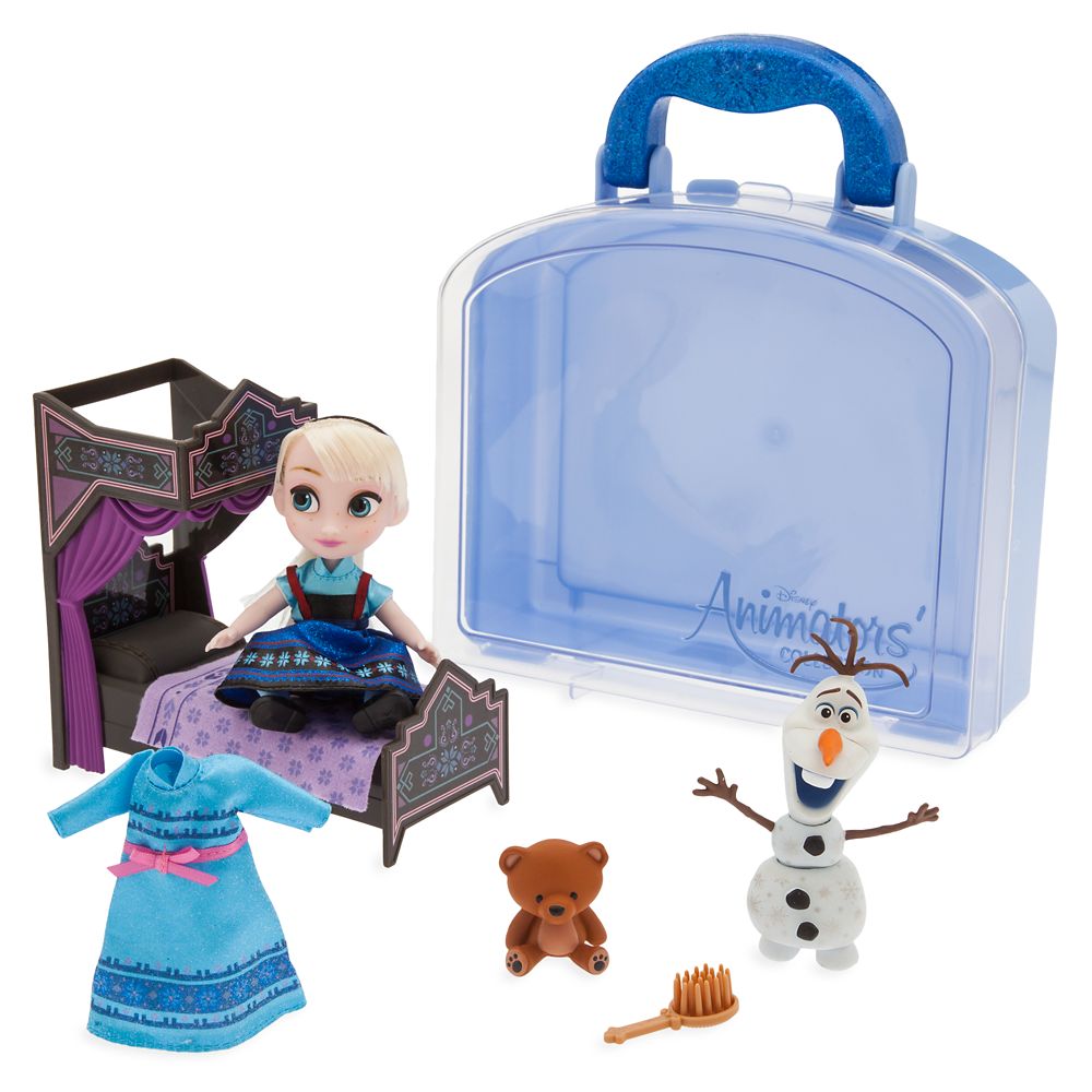 Disney Animators Collection Elsa Mini Doll Play Set