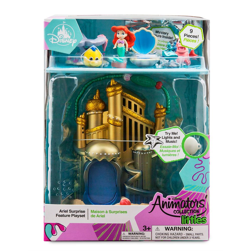 Disney Animators Littles Ariel Surprise Feature Playset – The Little Mermaid