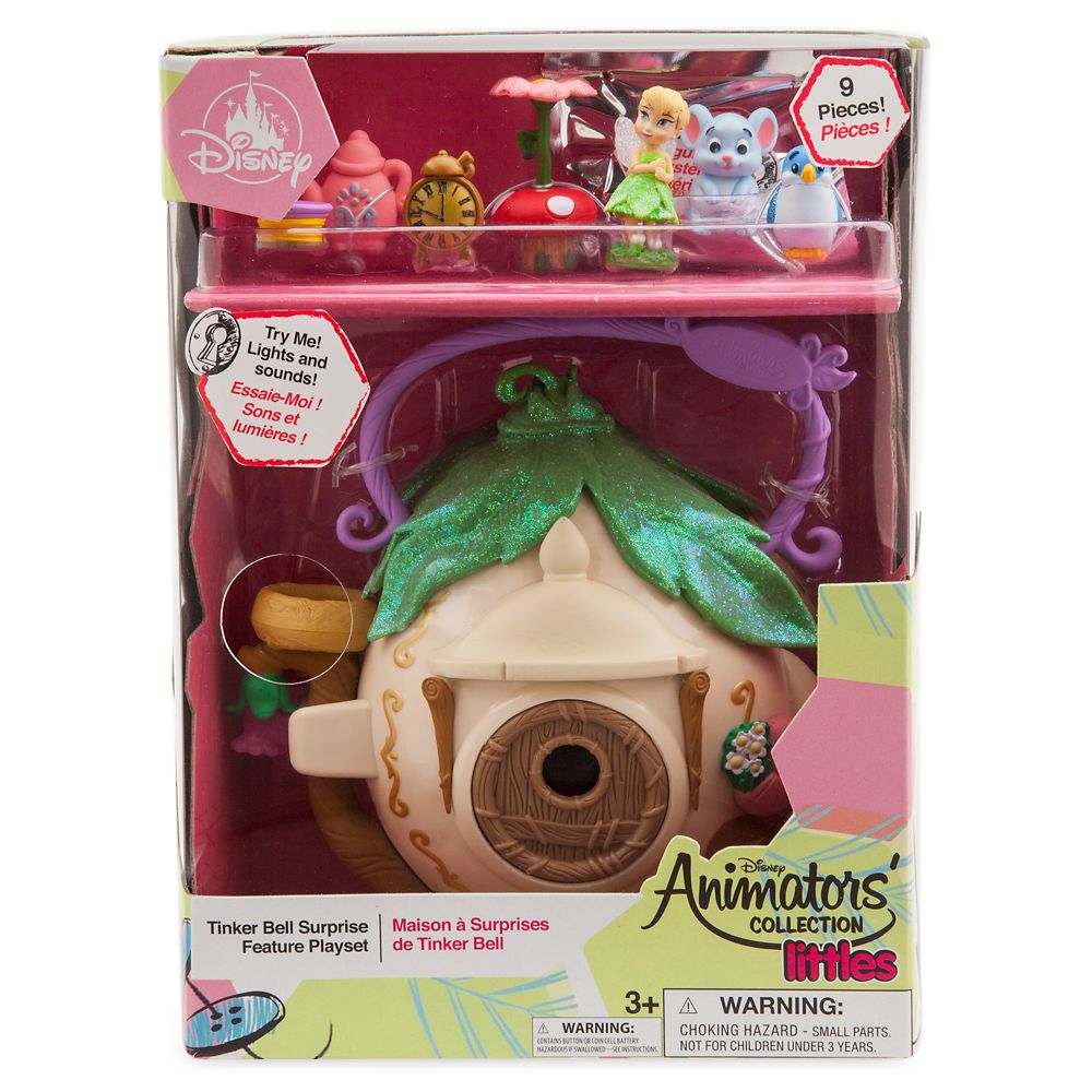 Disney Animators Littles Tinker Bell Surprise Feature Play Set
