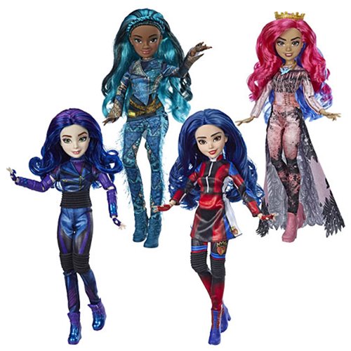 Disney Descendants D3 Movie Signature Dolls: MAL, UMA, EVIE, AUDREY (sold separately)