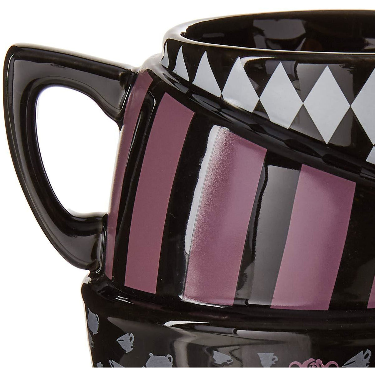 Disney Alice in Wonderland Stacked Teacups 3D Sculpted Ceramic Mug
