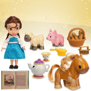 Disney Animators' Collection - Belle Mini Doll Play Set 5"