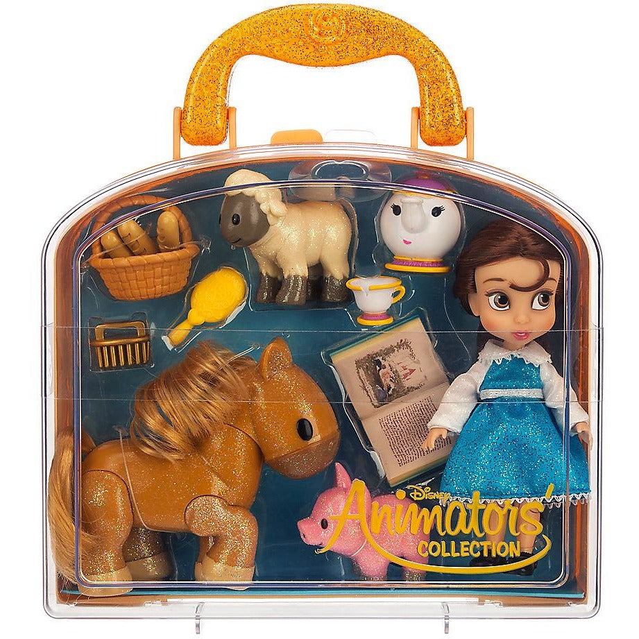 Disney Animators' Collection Belle Mini Doll Play Set