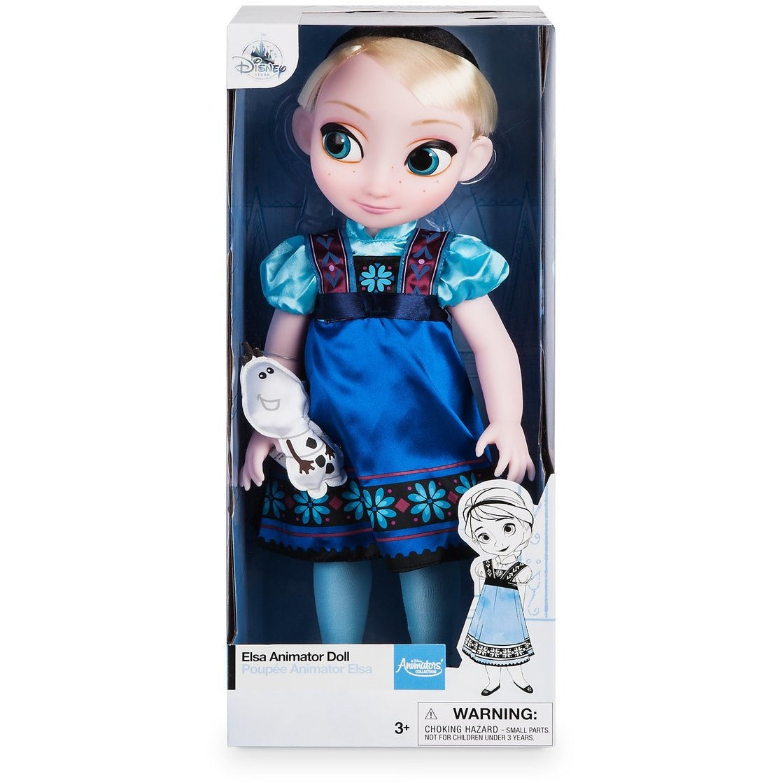 Disney Animators' Collection Elsa Doll - Frozen - 16''