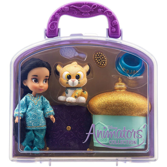 Disney Animators Collection Jasmine Mini Doll Play Set