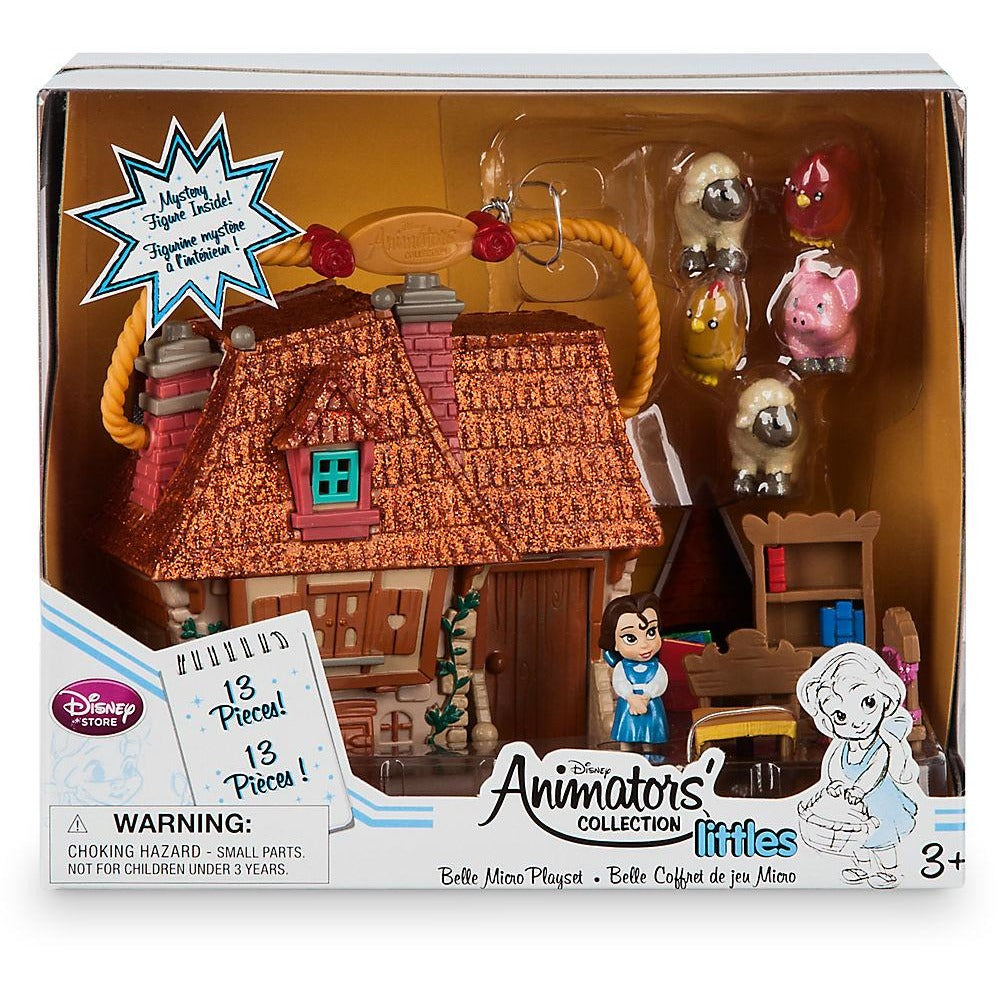 Disney Animators' Collection Littles Belle Micro Doll Play Set 2''